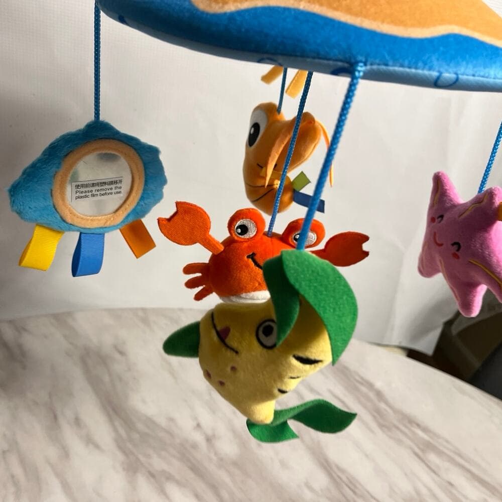 Baby Mobile for Crib, Crib Mobile Toy - Baby Crib Toy Mobile Bell Hanger - Thumbnail 4