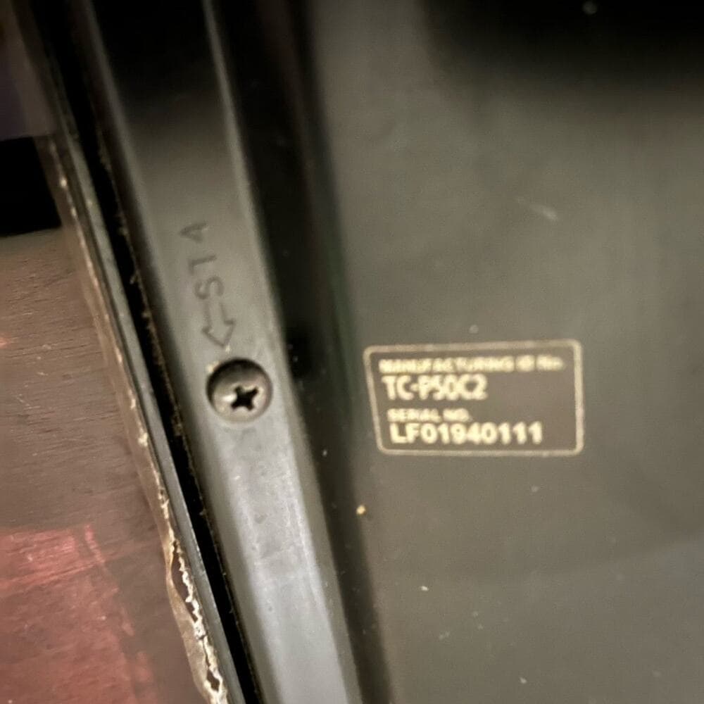 Panasonic TCP50C2 50" 720p Plasma TV - Thumbnail 4