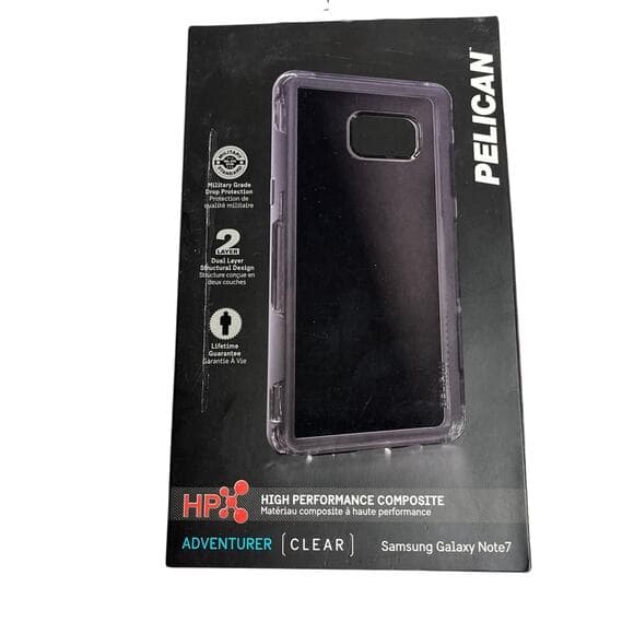 Pelican Samsung Galaxy Note 7 Clear Case Adventurer Series - Thumbnail 4
