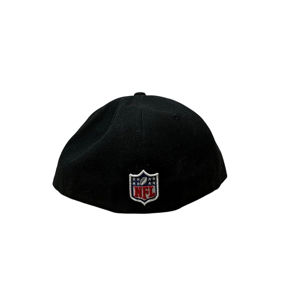 New Era Black Steelers Hat Size 7 1/4 - Thumbnail 2