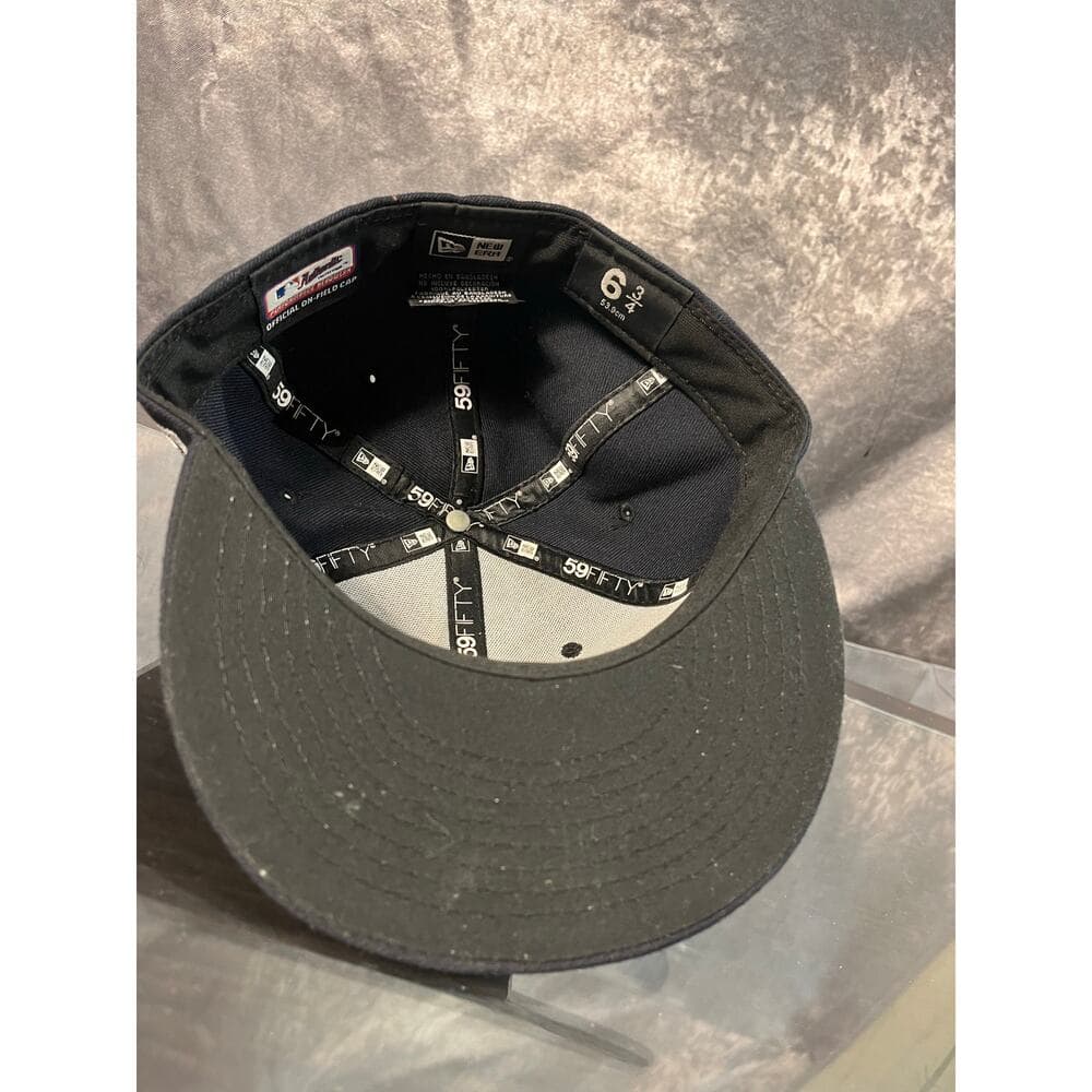 Kids New Era Hat Size 6 3/4 Navy Yankee - Thumbnail 6