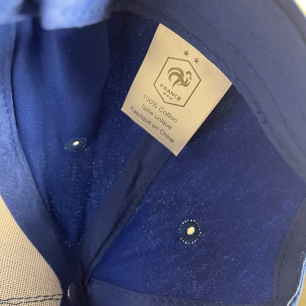 France Blue SnapBack Hat Like New - Thumbnail 6