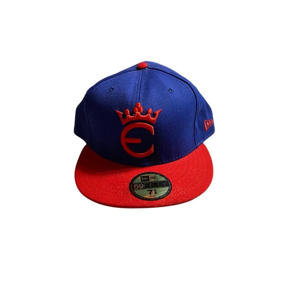 New Era Hat size 7 5/8 Blue & Red - Thumbnail 6