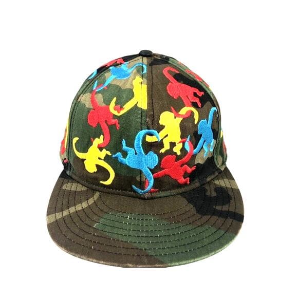 New Era Hat 7 5/8 Color Army & Colorful - Thumbnail 8