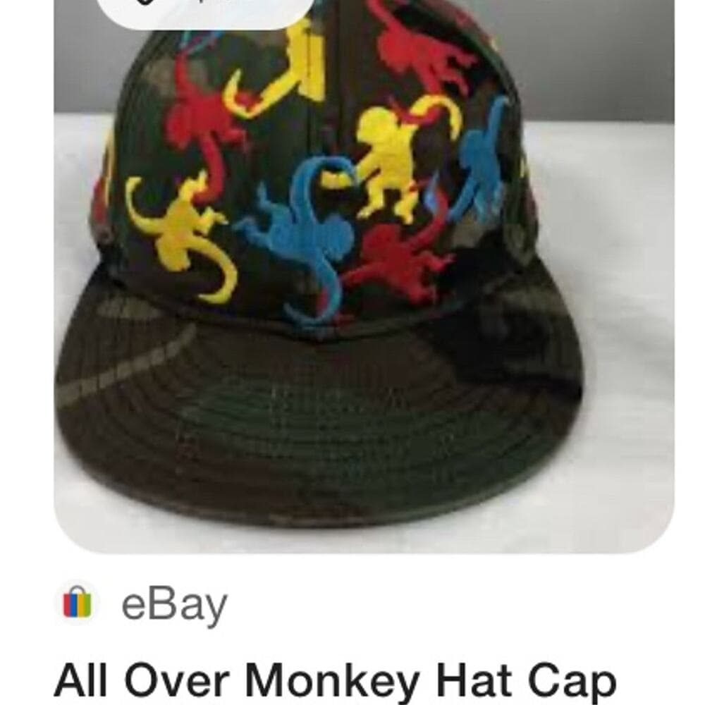 New Era Hat 7 5/8 Color Army & Colorful - Thumbnail 6