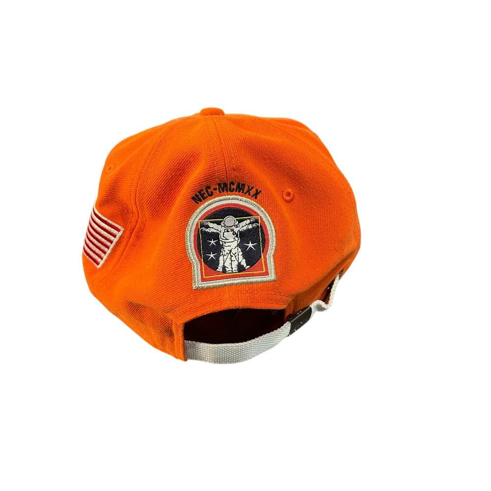 New Era Hat SnapBack Orange & White Houston Nec-Mcmxx - Thumbnail 5