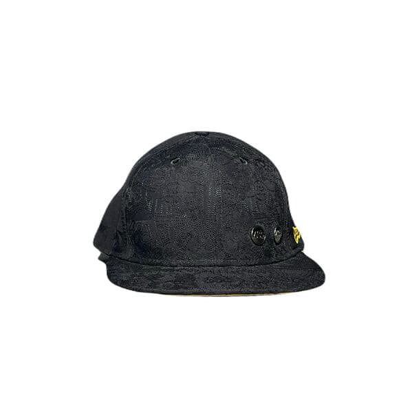 New Era & 686 Black & Yellow Hat Size 7 5/8 New - Thumbnail 7