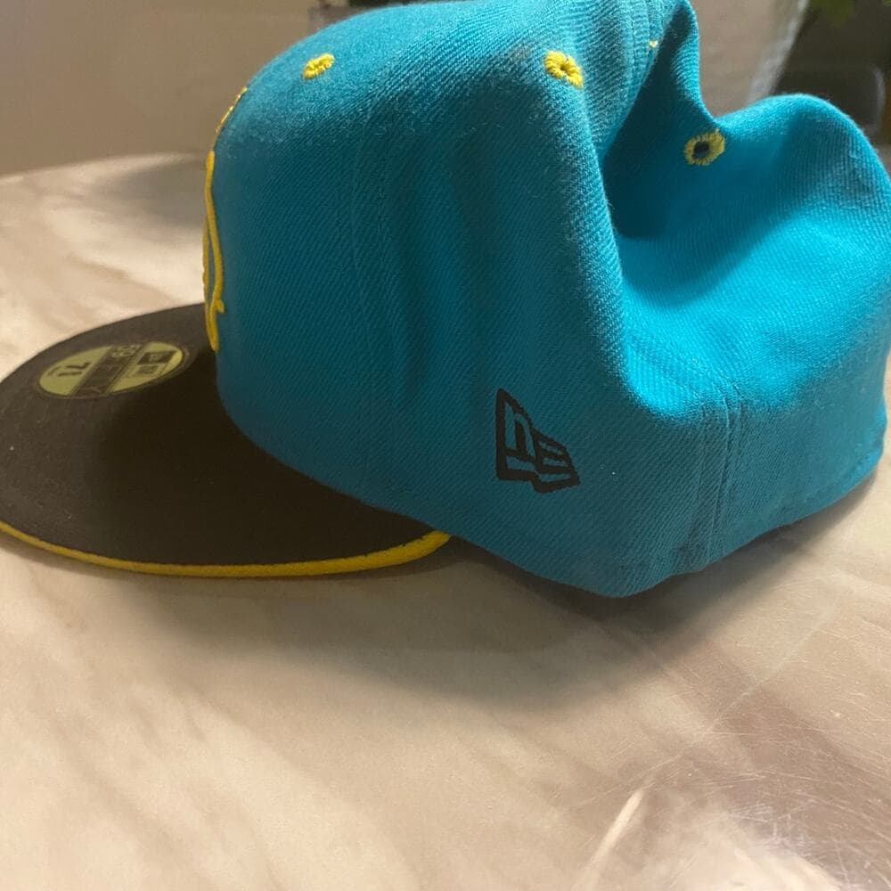 New Era Hat 7 5/8 Green & Gold - Thumbnail 2