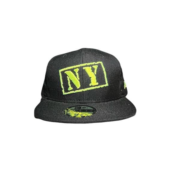 New Era Lime Green & Black Hat Size 7 5/8 New - Thumbnail 6