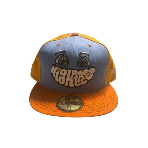 New Era Hat 7 5/8 Orange/Blue - Thumbnail 6