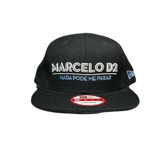 New Era Marcelo D2 Black & Baby Blue SnapBack Hat New - Thumbnail 6