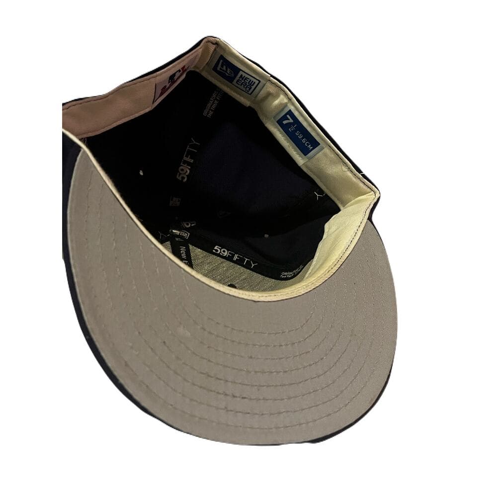 New Era Purple & Black As Hat Size 7 1/2 In Good Condition - Thumbnail 4
