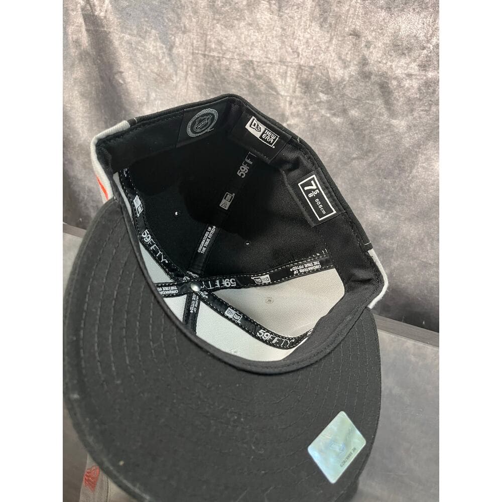 New Era Hat Size 7 5/8 Black/White/Shark NFL - Thumbnail 5