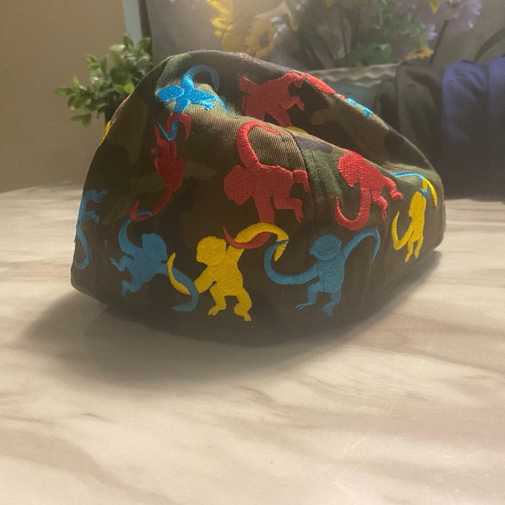 New Era Hat 7 5/8 Color Army & Colorful - Thumbnail 4
