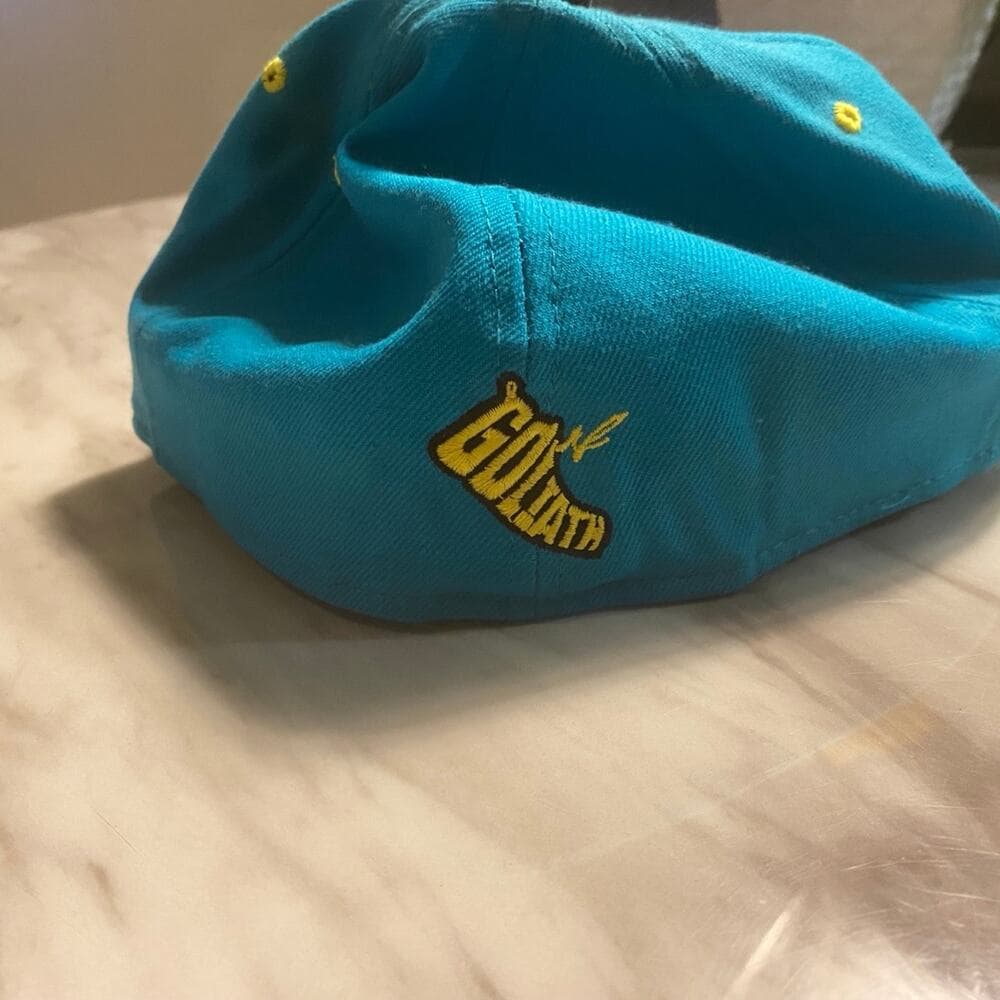 New Era Hat 7 5/8 Green & Gold - Thumbnail 3