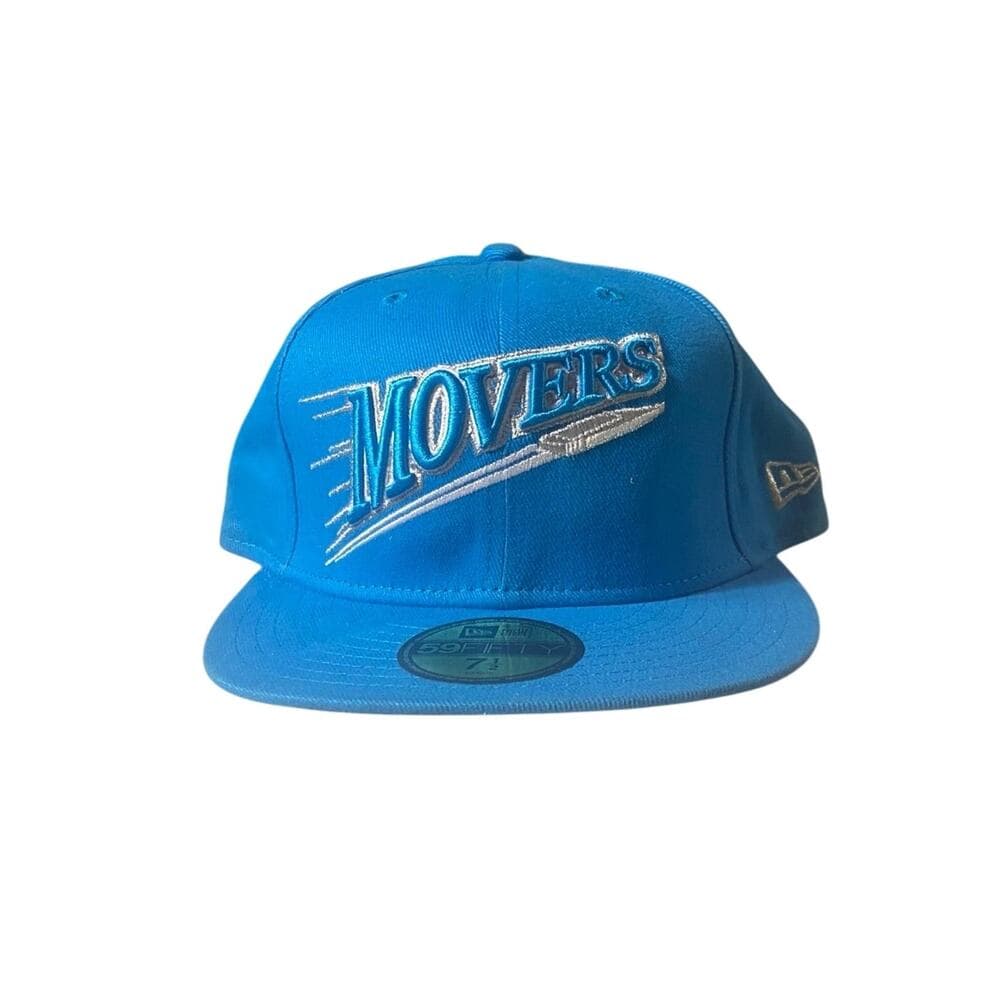 New Era Hat 7 1/2 Blue & Sliver Movers - Thumbnail 8