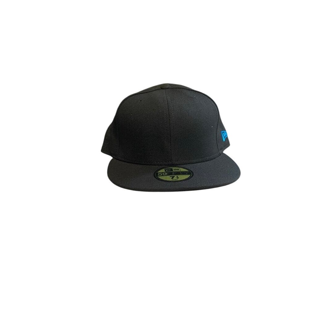New Era Hat Size 7 1/2 Black & Blue - Thumbnail 8