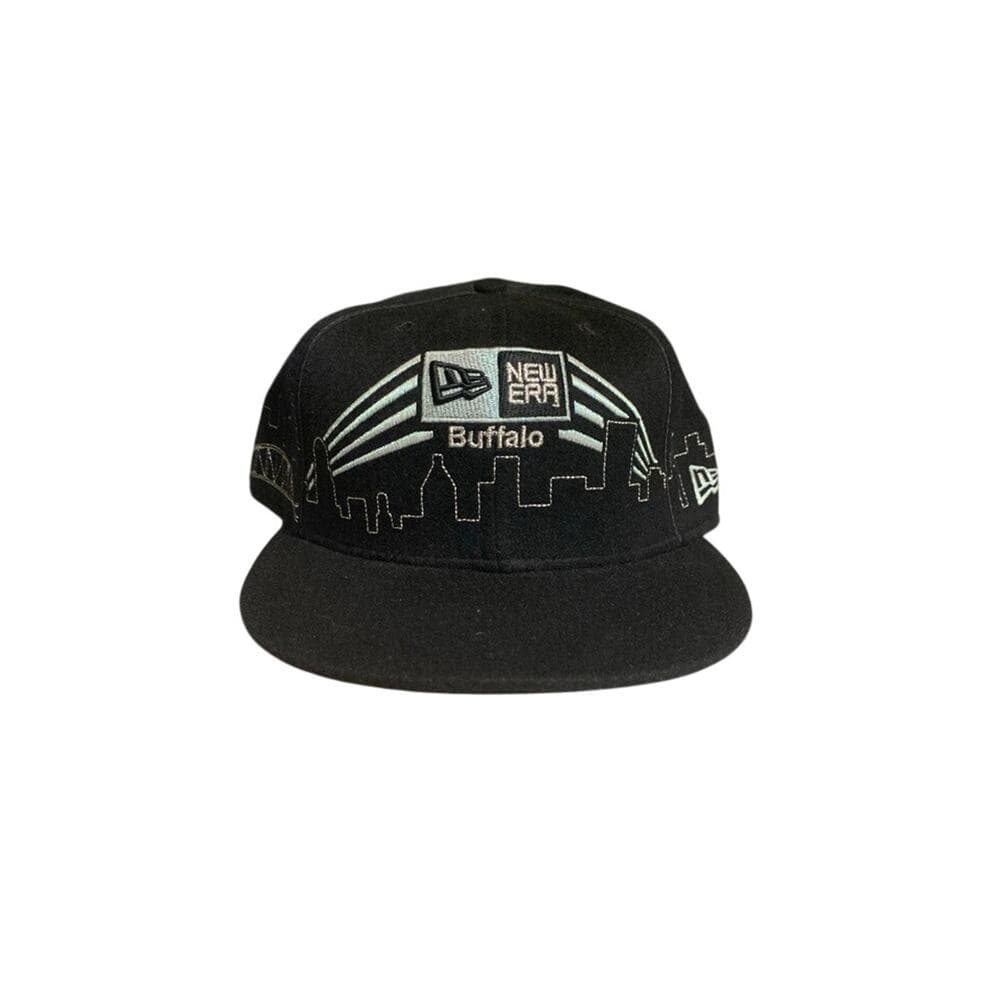 New Era Hat Size 7 3/4 Black & Blue Buffalo - Thumbnail 7