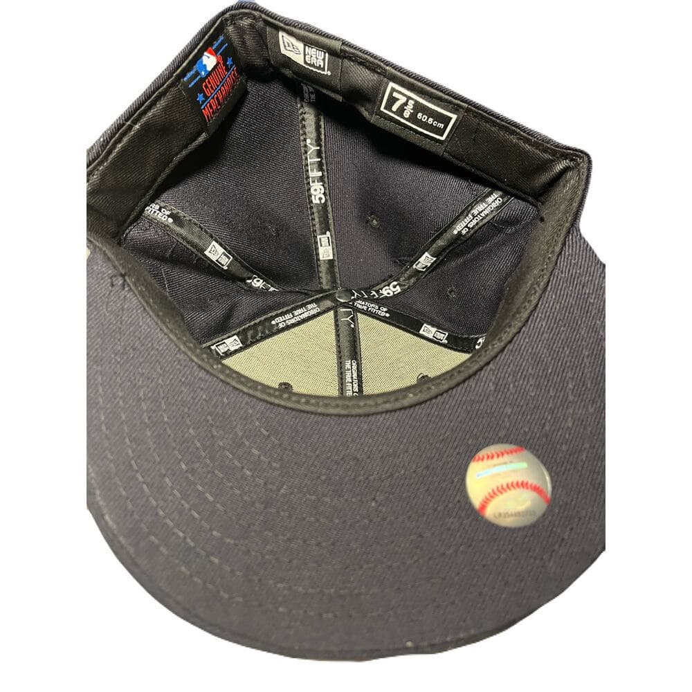 New Era Yankee 600 Navy Hat Size 7 5/8 - Thumbnail 4