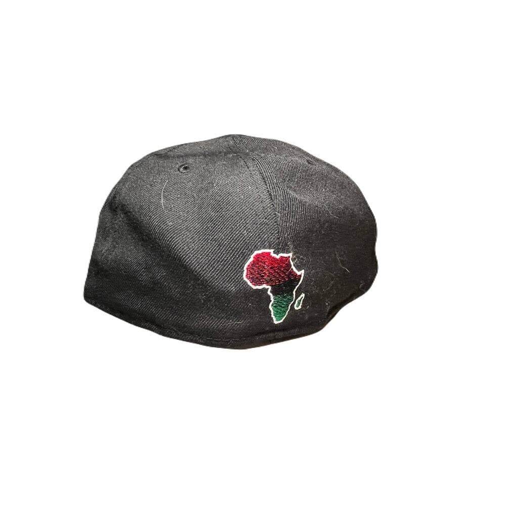 New Era Bronx Black , Green , & Red Hat Size 7 1/2 - Thumbnail 2