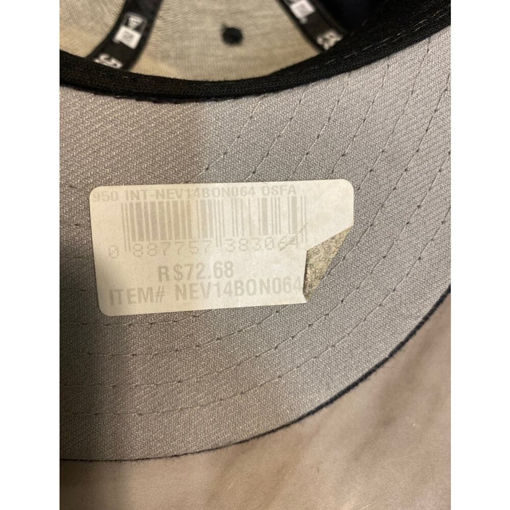 New Era Hat Size 7 5/8 Navy & Gold classic Mariano Rivera Yankee - Thumbnail 4