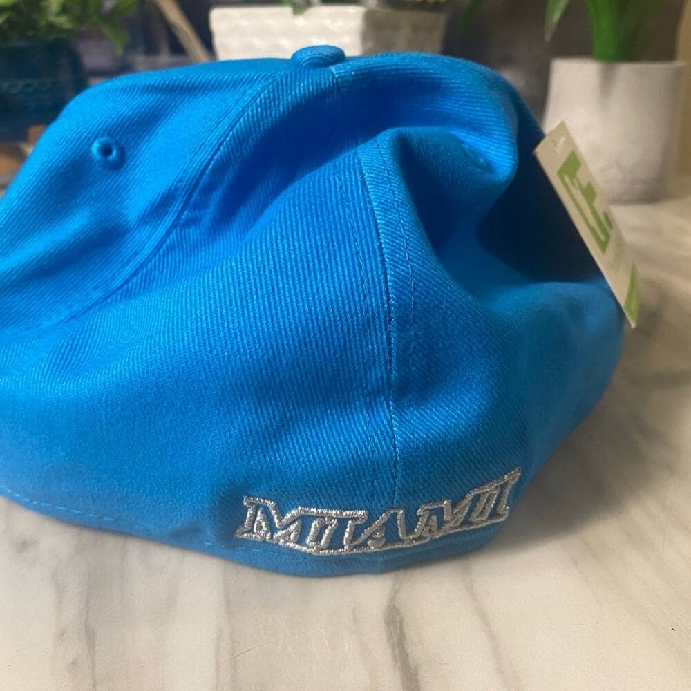 New Era Hat 7 1/2 Blue & Sliver Movers - Thumbnail 3