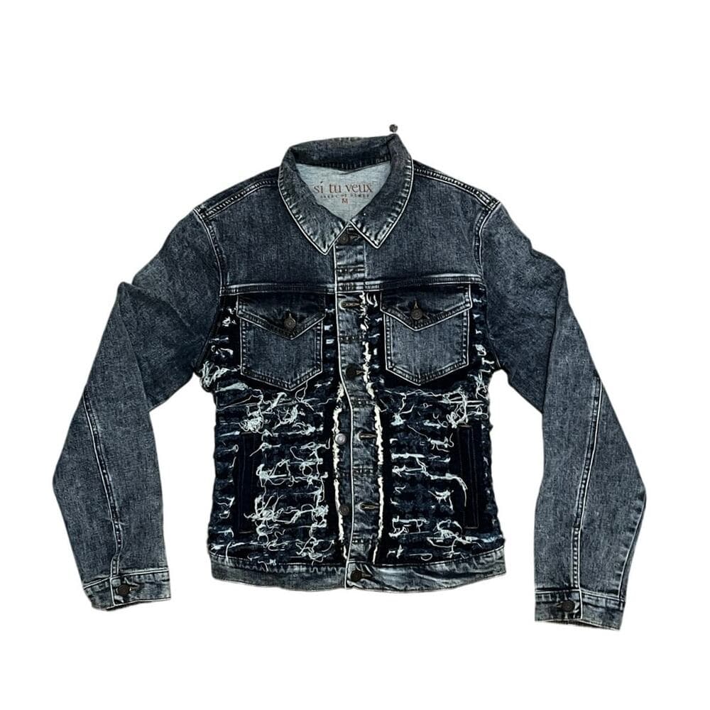 Si Tu Veux Women’s Jean Jacket Size Medium - Thumbnail 5