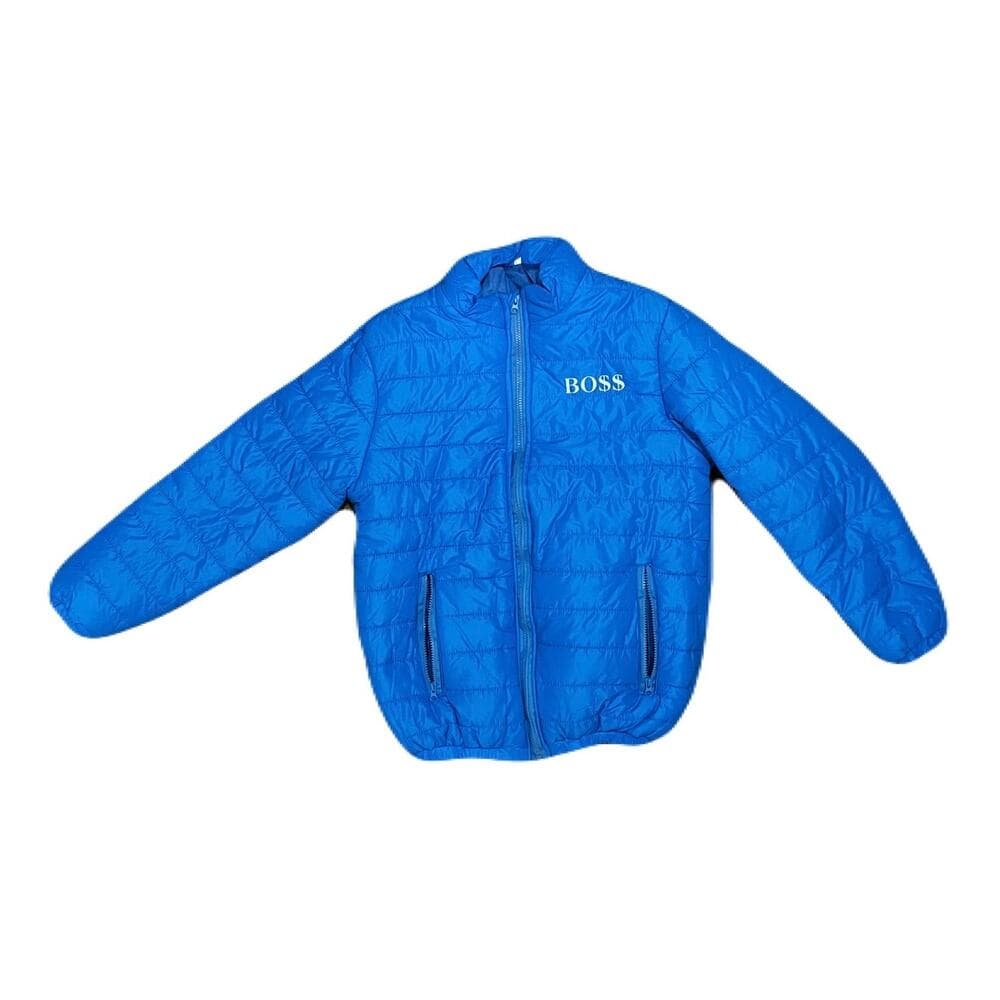 Boss Royal Blue Women’s flight jacket Size Large - Thumbnail 4