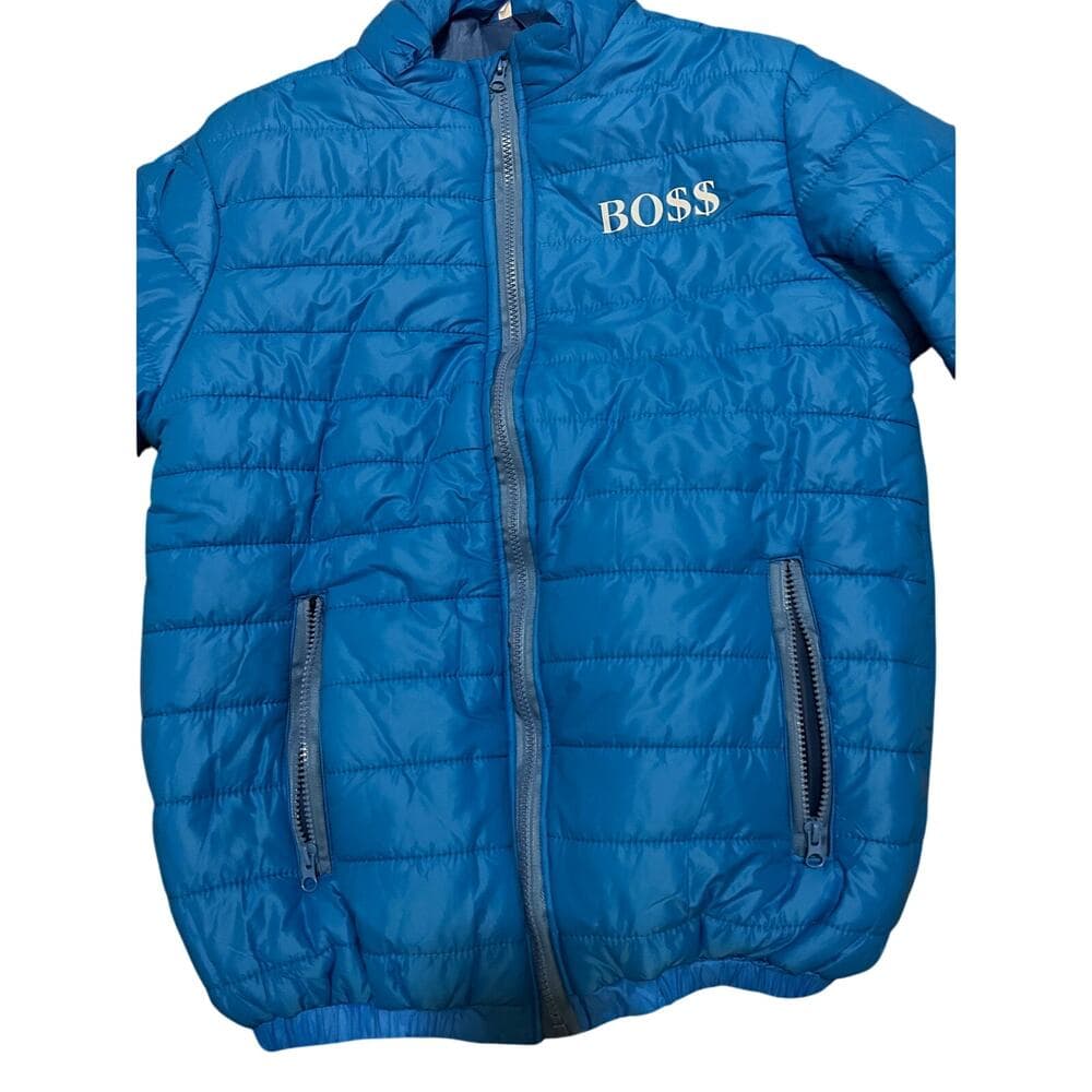 Boss Royal Blue Women’s flight jacket Size Large - Thumbnail 2
