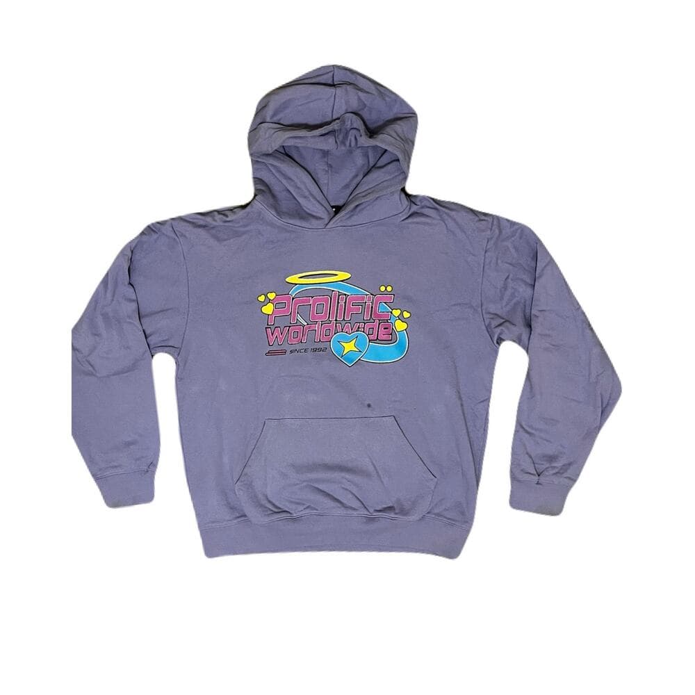 Prolific Worldwide Since 1992 Purple Hoodie Size XL - Thumbnail 6