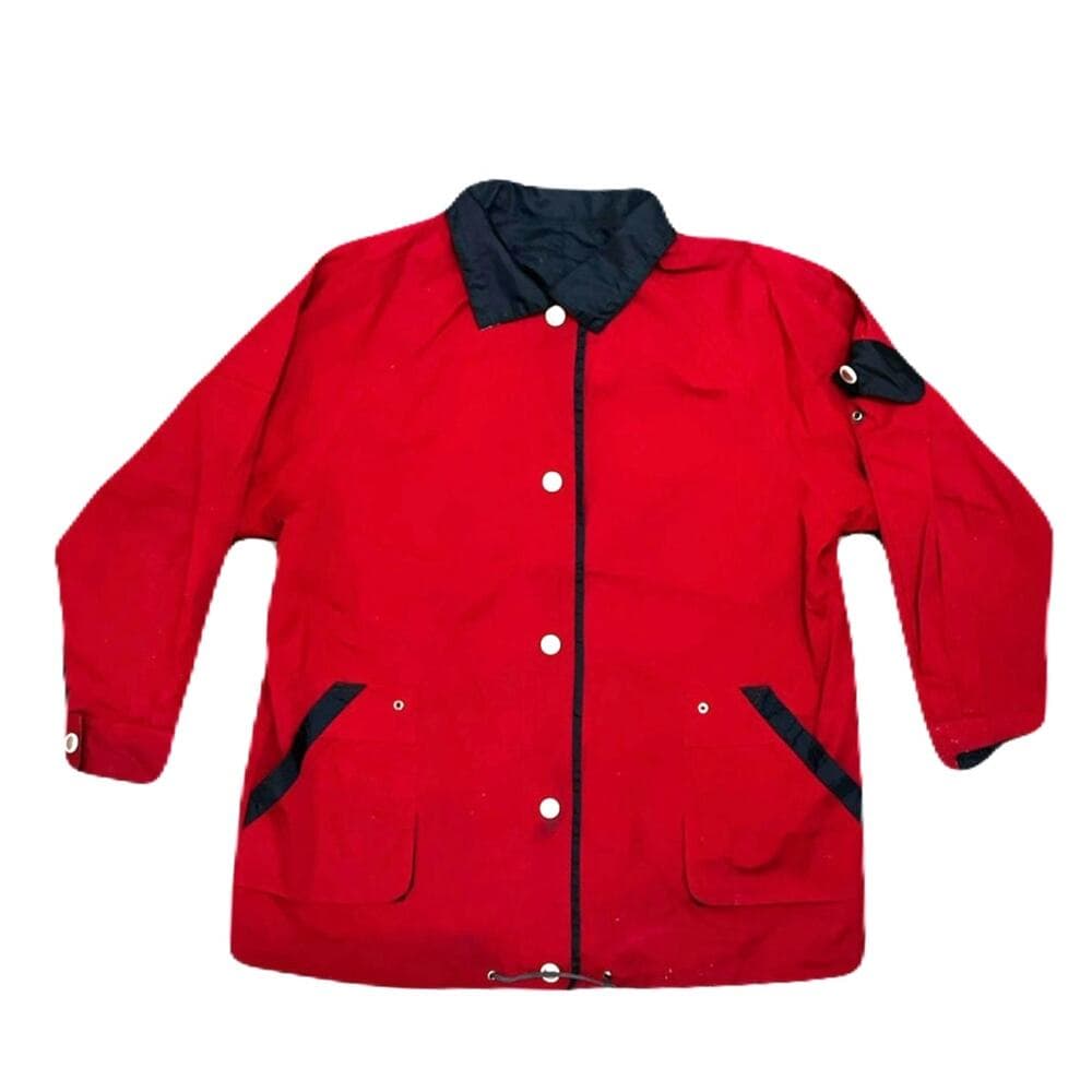Jessie Sport reversible Reversible Red / Navy Jacket Size 1X - Thumbnail 6