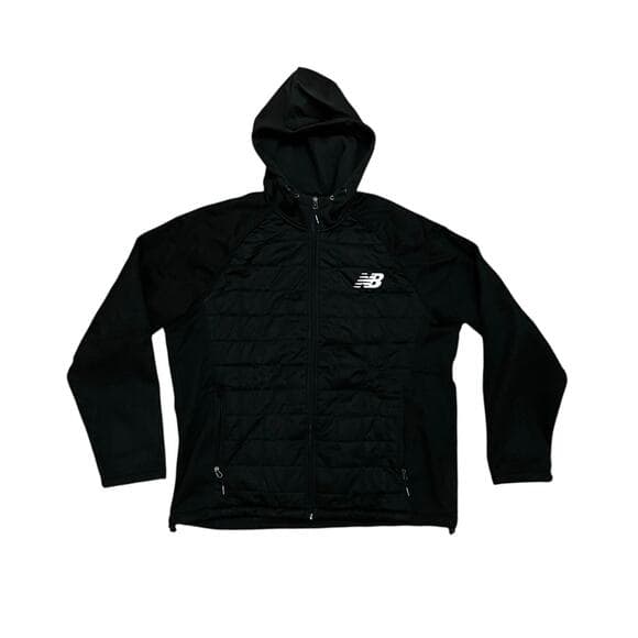 New Balance Bomber Flight Black Women’s Jacket Brand New Size Large - Thumbnail 6