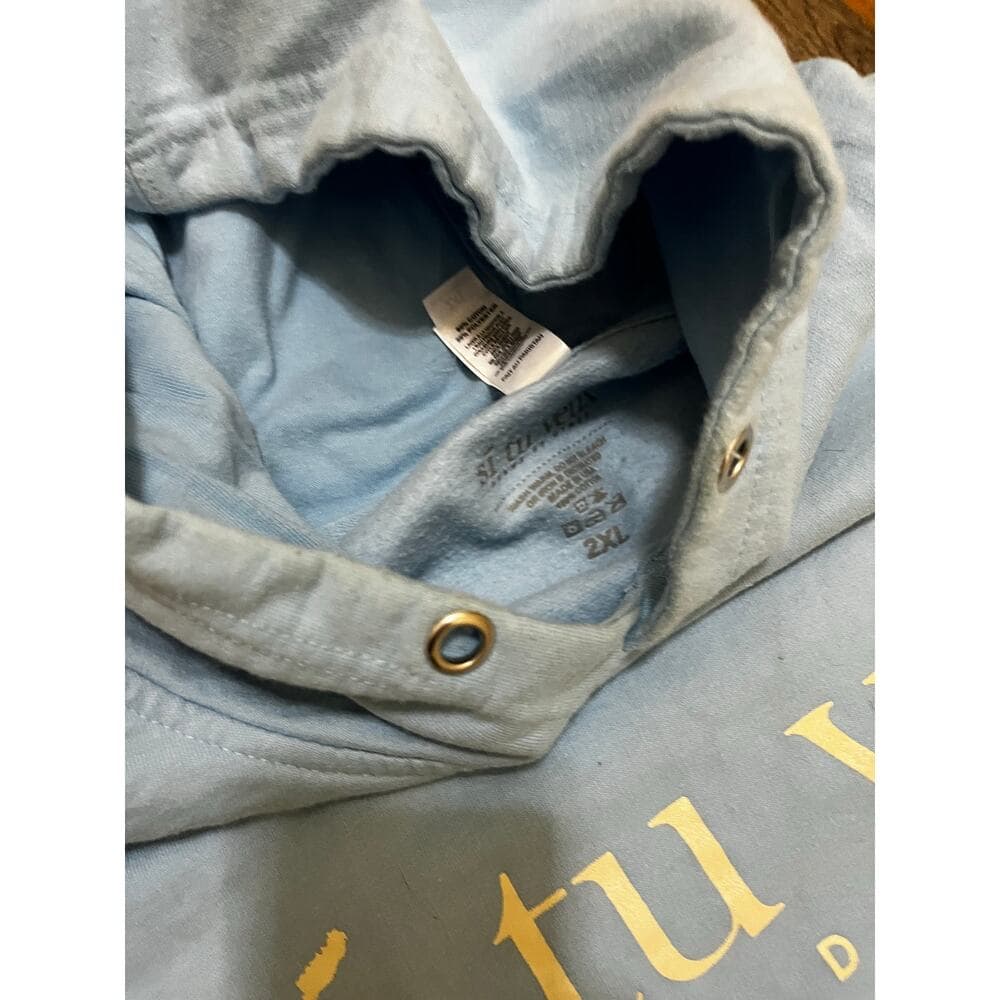 Baby Blue Si Tu Veux Men’s Sweater Size 2XL - Thumbnail 2