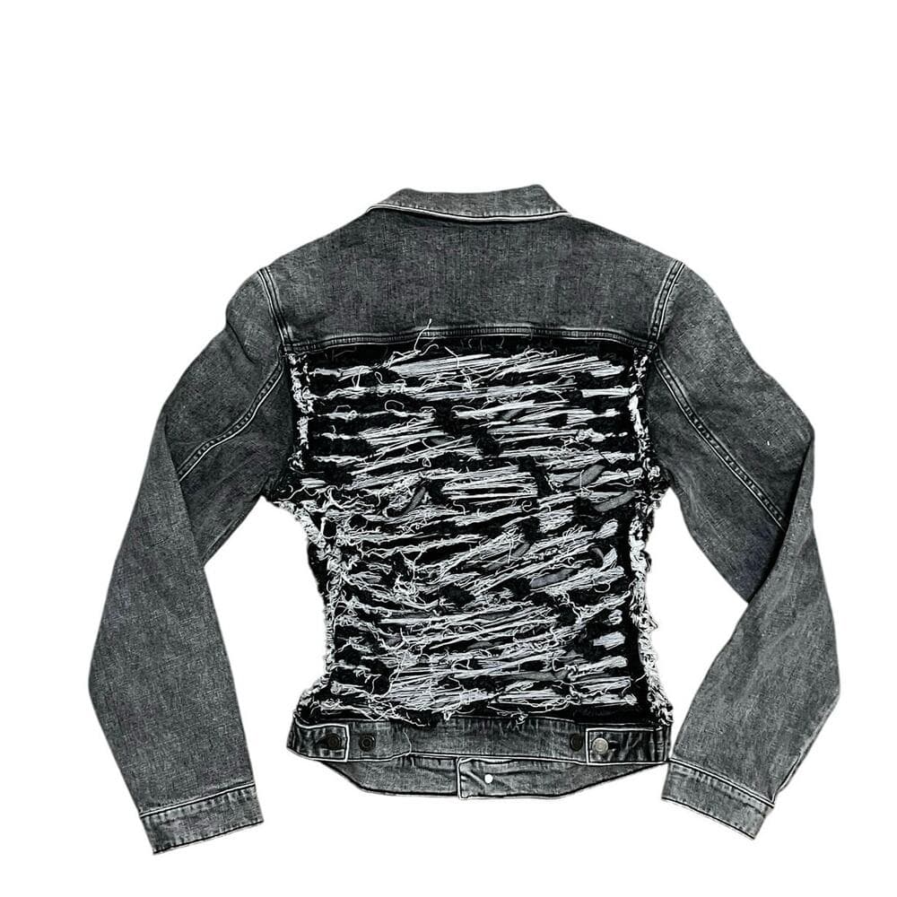 Si Tu Veux Women’s Jean Jacket Size 32 - Thumbnail 4