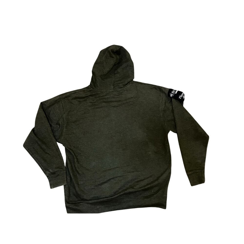 Men’s Dark Green Si Tu Veux Hoodie Size 2XL - Thumbnail 3