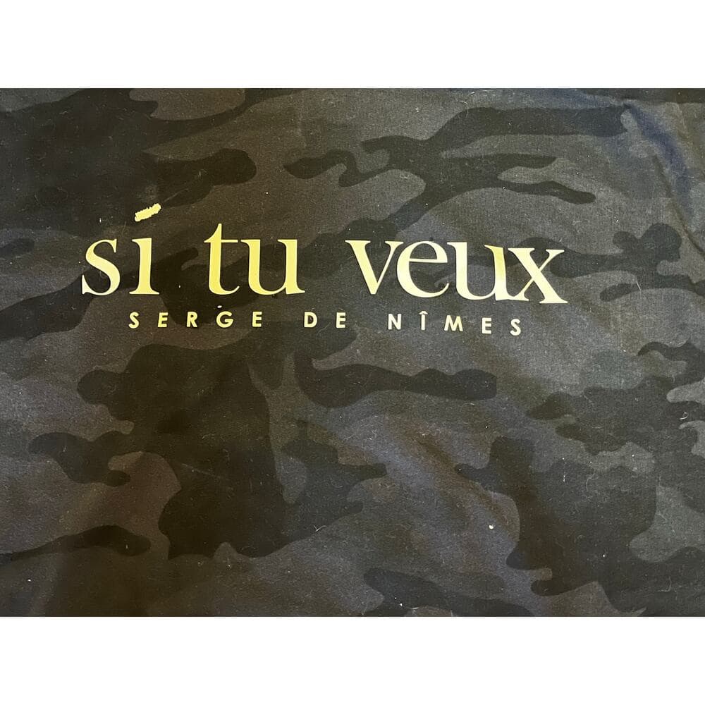 Si Tu Veux Men’s Black Army Hoodie - Thumbnail 3