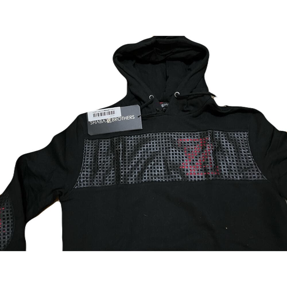 Shabazz Brothers Men’s Black & Red Hoodie Brand New Size Small - Thumbnail 2