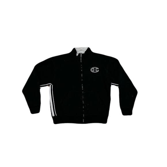 Champion Men’s Black CrewNeck Sweater Size Medium - Thumbnail 6