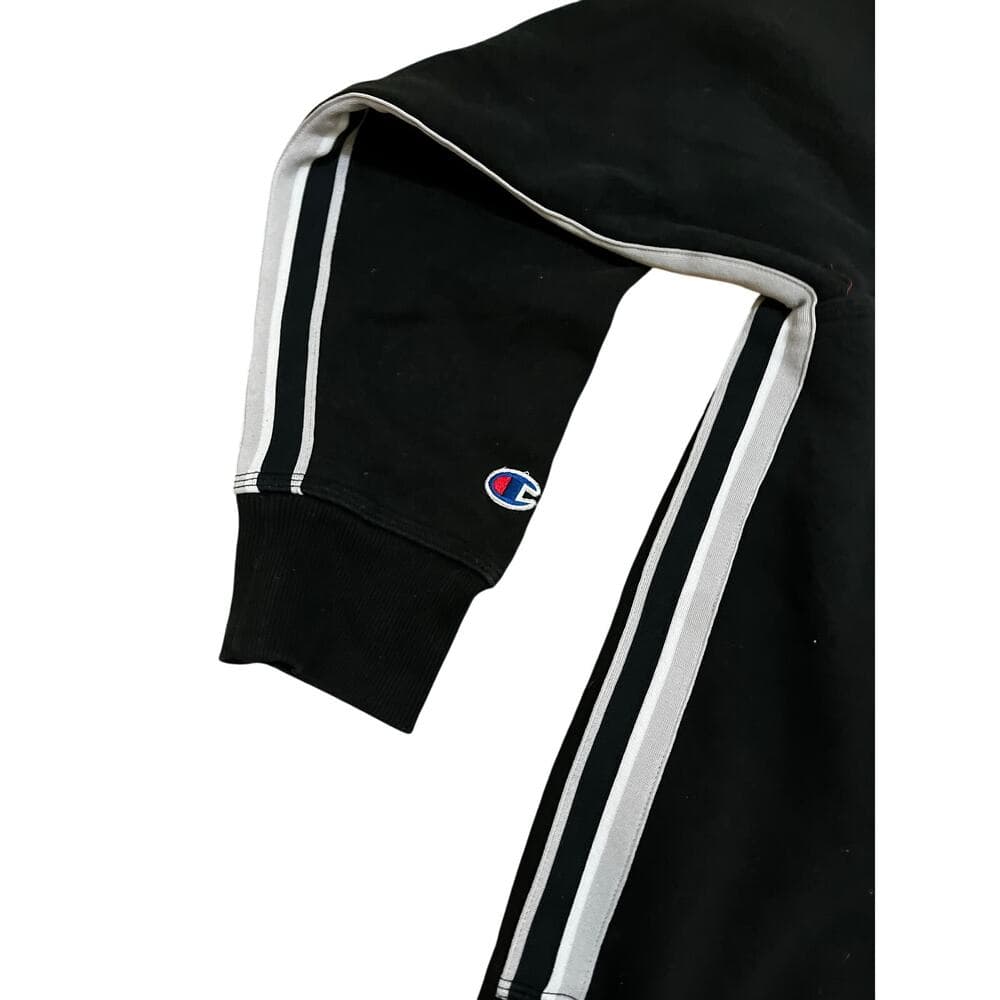 Champion Men’s Black CrewNeck Sweater Size Medium - Thumbnail 4
