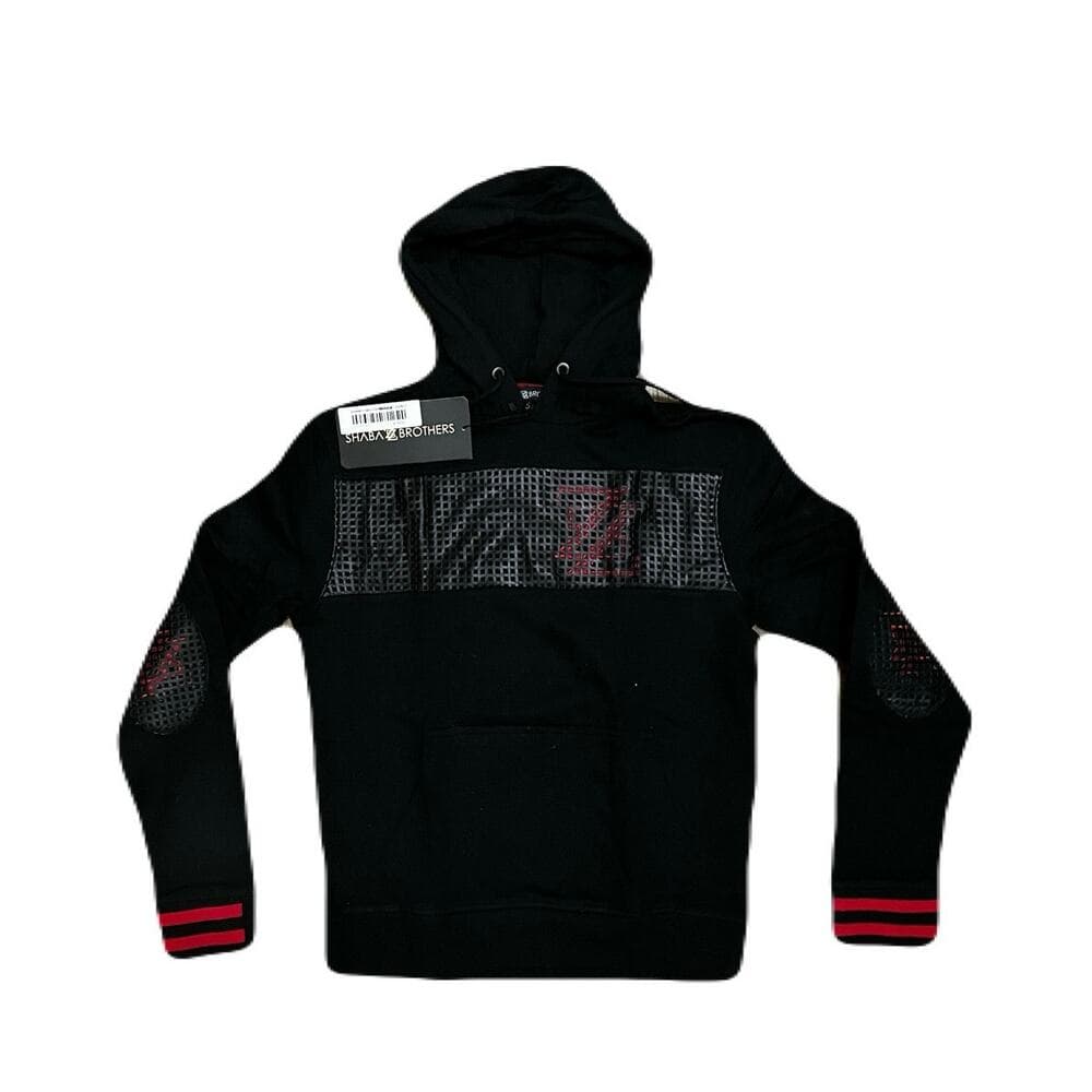Shabazz Brothers Men’s Black & Red Hoodie Brand New Size Small - Thumbnail 5