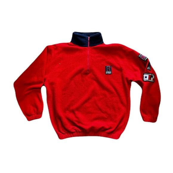 Shabazz Brothers Red Sweater CrewNeck Size Large - Thumbnail 6