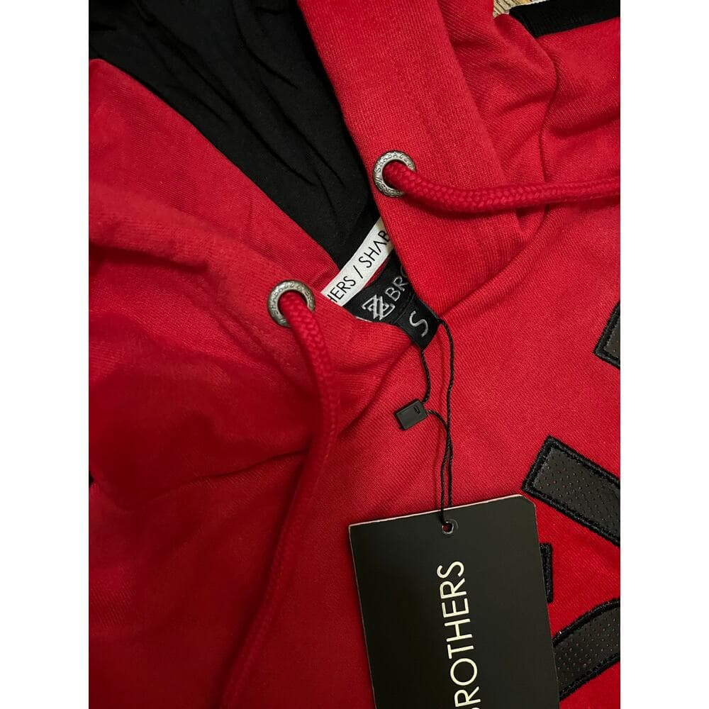 Red Shaba Z Brothers Men’s Hoodie Size Small Brand New - Thumbnail 3
