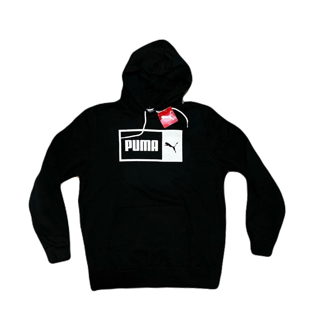 Black Puma Men’s Hoodie Size Large Brand New With Puma Logo