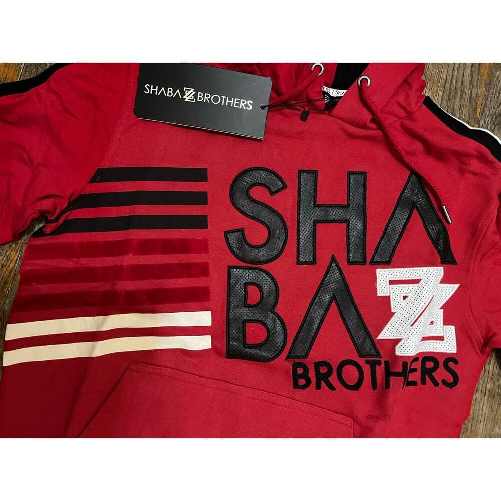 Red Shaba Z Brothers Men’s Hoodie Size Small Brand New - Thumbnail 2