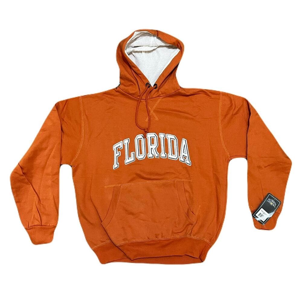 Salt Creek Inc Men’s Florida Orange Hoodie Size Large - Thumbnail 5