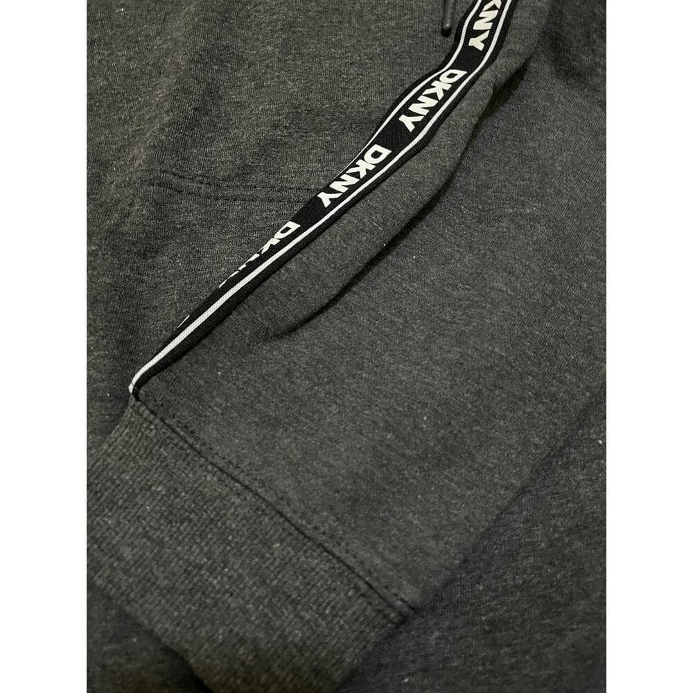 DKNY Men’s Hoodie Dark Gray Size Large Brand New - Thumbnail 4