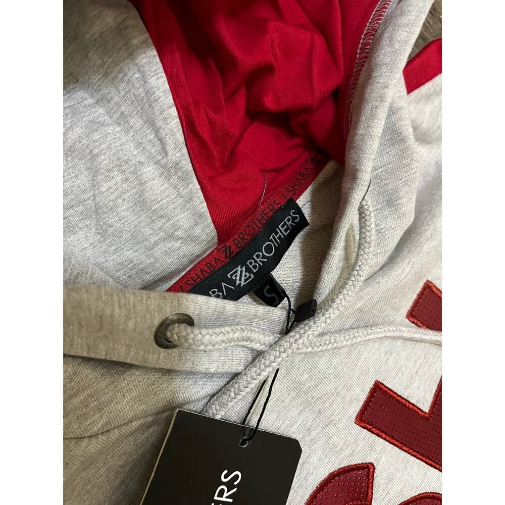 Gray Men’s Shaba Z Brothers Hoodie Size Small Brand New - Thumbnail 3