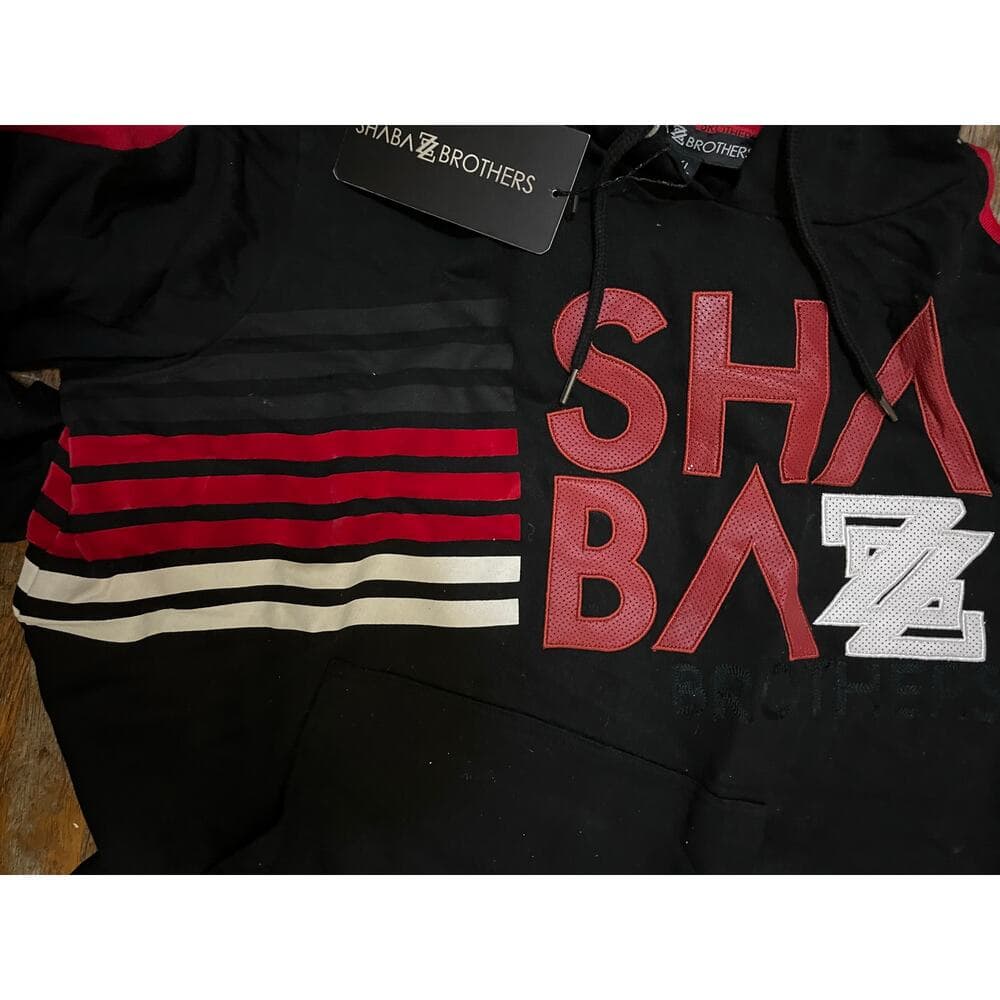 Men’s Black Shaba Z Brothers Hoodie Size 2XL Brand New - Thumbnail 3