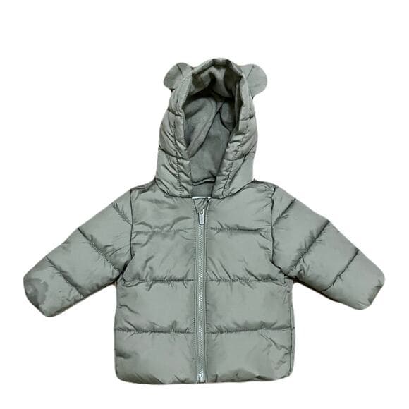Old Navy Coat 6-12 Months Green - Thumbnail 5