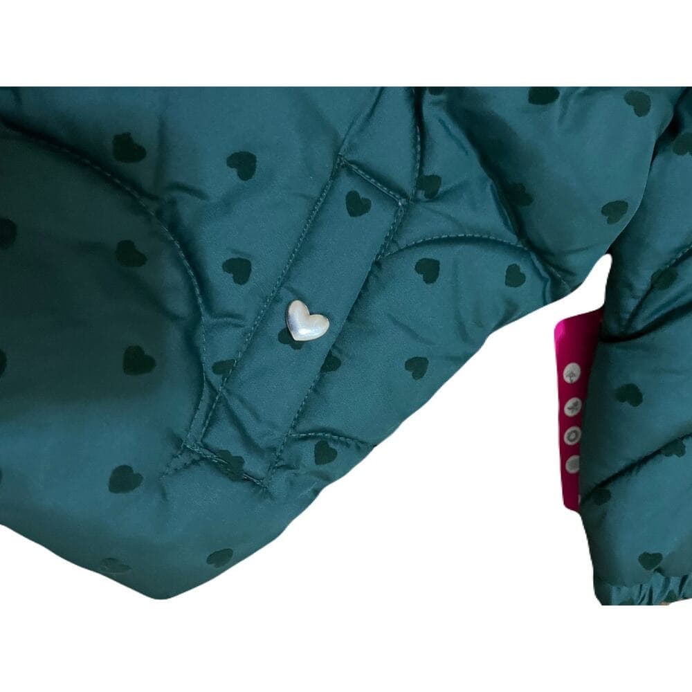 Pink Platinum 18 Months Baby Coat In Green